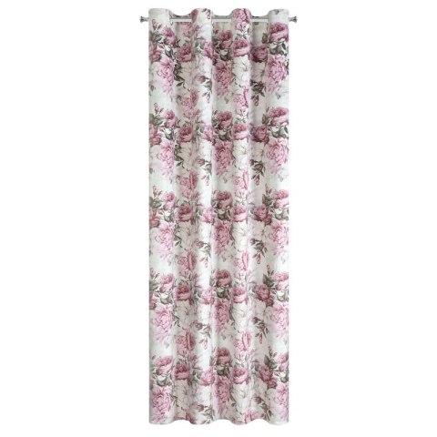 ZASŁONA GOTOWA PEONY 140 X 250 CM KREMOWY