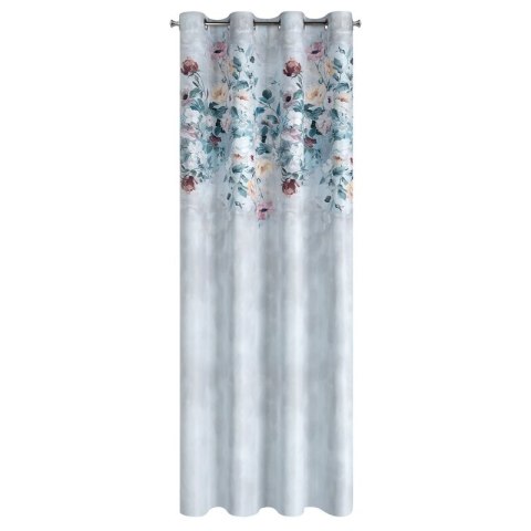 ZASŁONA GOTOWA VIOLA 140 X 250 CM SREBRNY