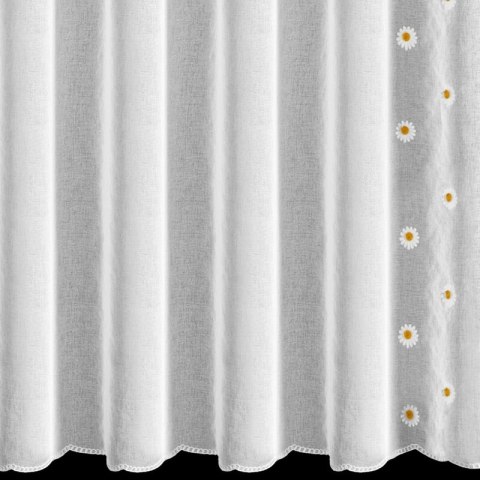 FIRANA GOTOWA BELLIS NA TAŚMIE 140 X 180 CM BIAŁY