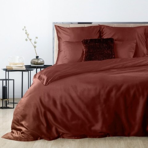 KOMPLET POŚCIELI NOVA3 140 X 200 CM BURGUNDOWY