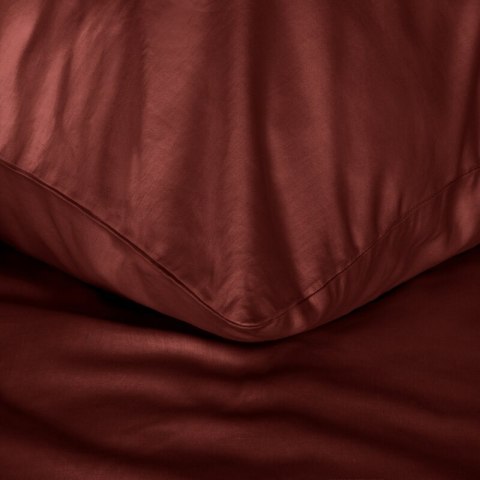 KOMPLET POŚCIELI NOVA3 140 X 200 CM BURGUNDOWY