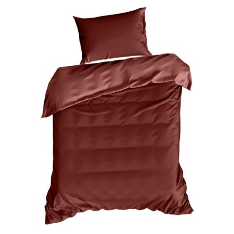 KOMPLET POŚCIELI NOVA3 180 X 200 CM BURGUNDOWY