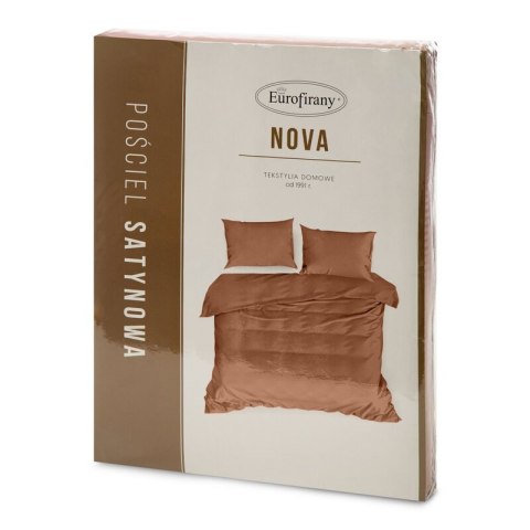 KOMPLET POŚCIELI NOVA3 180 X 200 CM CEGLASTY