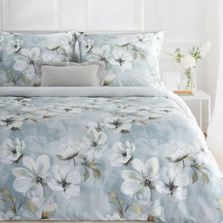 KOMPLET POŚCIELI SATYNOWEJ SPRING 89 140 X 200 CM JASNOSZARY