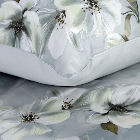 KOMPLET POŚCIELI SATYNOWEJ SPRING 89 140 X 200 CM JASNOSZARY