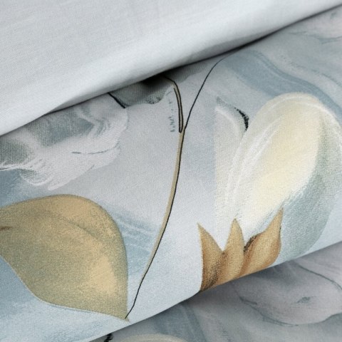 KOMPLET POŚCIELI SATYNOWEJ SPRING 89 220 X 200 CM JASNOSZARY