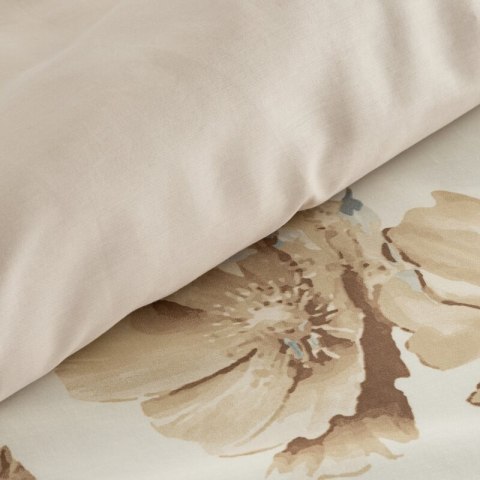 KOMPLET POŚCIELI SATYNOWEJ SPRING 90 140 X 200 CM BEŻOWY