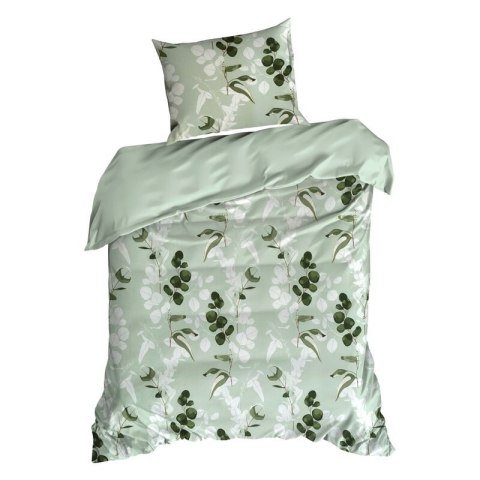 KOMPLET POŚCIELI SATYNOWEJ SPRING 97 220 X 200 CM JASNOZIELONY
