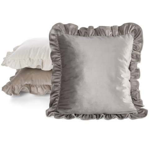 POSZEWKA BRENDA1 45 X 45 CM KREMOWY