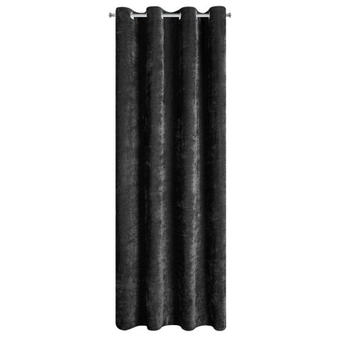 ZASŁONA GOTOWA VANI 140 X 250 CM CZARNY
