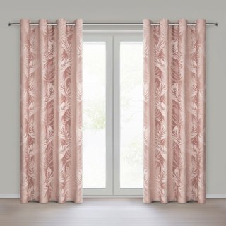 ZASŁONA GOTOWA VERA 140 X 250 CM PUDROWY RÓŻ