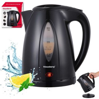 CZAJNIK ELEKTRYCZNY 1,2L KLAUSBERG KB-9001 CZARNY