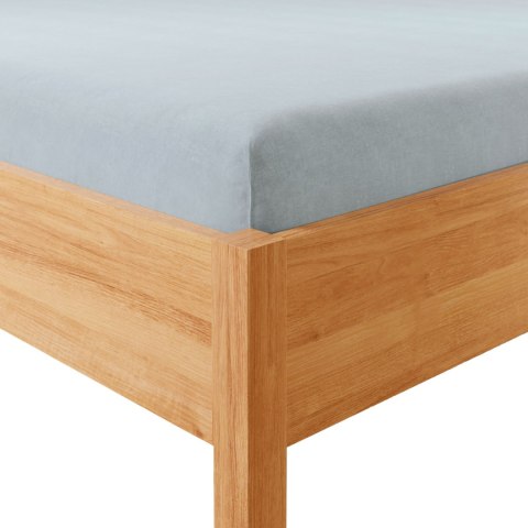 DREAMY PREMIUM Prześcieradło jersey z gumką, szerokość 90 x wysokość 200cm, kolor 015 niebieski 100033/JEG/015/090200/1