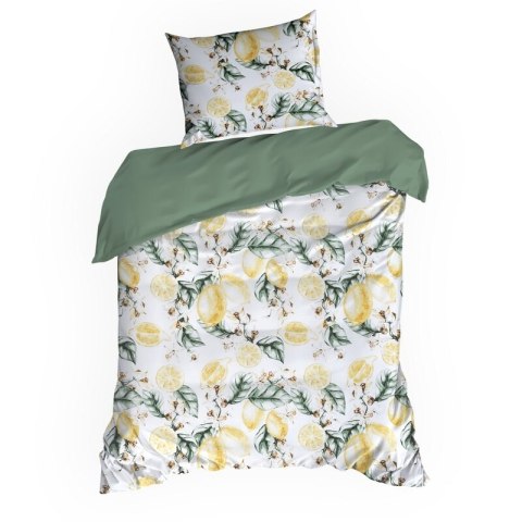 KOMPLET POŚCIELI SATYNOWEJ SPRING 91 220 X 200 CM BIAŁY