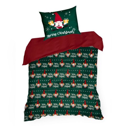 ŚWIĄTECZNY KOMPLET POŚCIELI GALDOR 160 X 200 CM ZIELONY