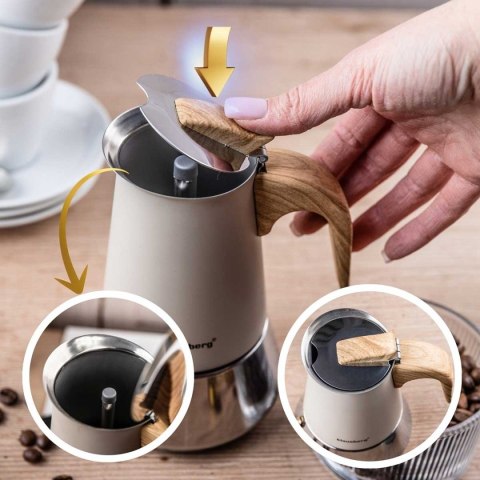 KAWIARKA ZAPARZACZ DO KAWY 200ml KLAUSBERG KB-7994 INDUKCJA