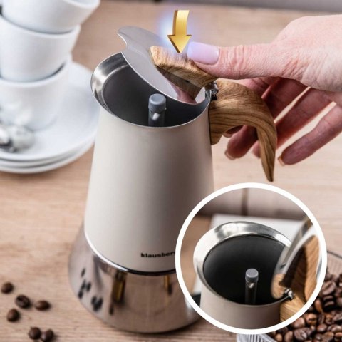 KAWIARKA ZAPARZACZ DO KAWY 300ml KLAUSBERG KB-7995 INDUKCJA