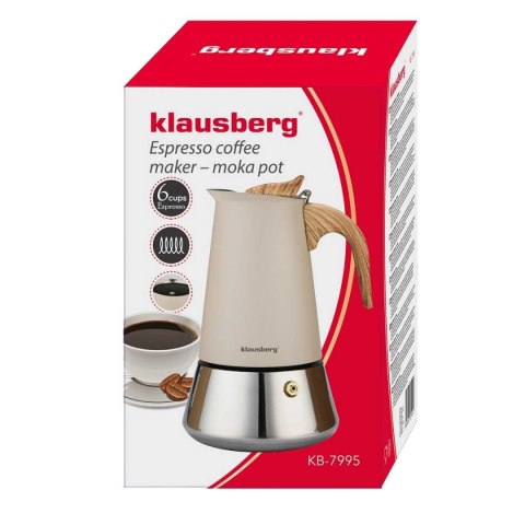 KAWIARKA ZAPARZACZ DO KAWY 300ml KLAUSBERG KB-7995 INDUKCJA