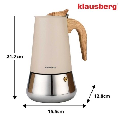 KAWIARKA ZAPARZACZ DO KAWY 450ml KLAUSBERG KB-7996 INDUKCJA