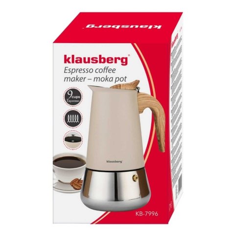 KAWIARKA ZAPARZACZ DO KAWY 450ml KLAUSBERG KB-7996 INDUKCJA
