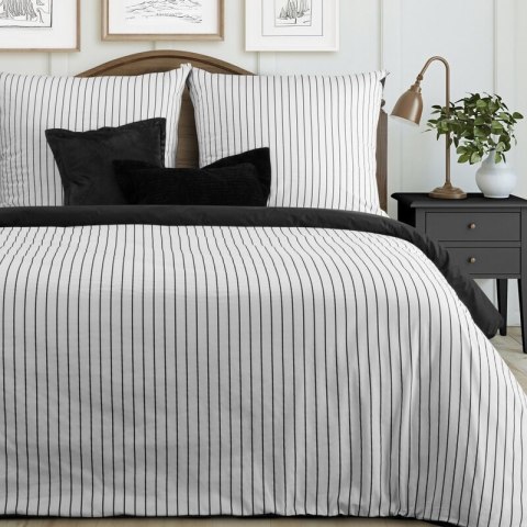 KOMPLET POŚCIELI SATYNOWEJ RAYA 160 X 200 CM BIAŁY