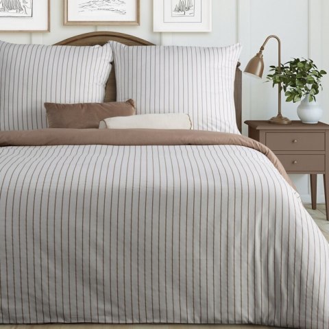 KOMPLET POŚCIELI SATYNOWEJ RAYA 220 X 200 CM BIAŁY