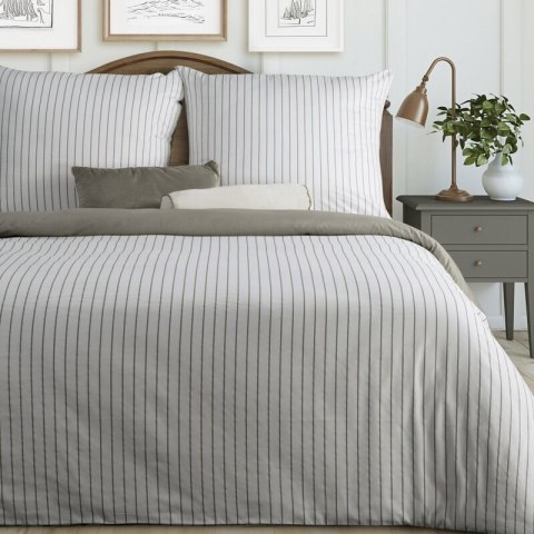 KOMPLET POŚCIELI SATYNOWEJ RAYA 220 X 200 CM BIAŁY