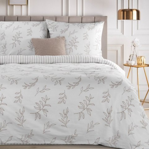 KOMPLET POŚCIELI SATYNOWEJ RAYA1 160 X 200 CM BIAŁY