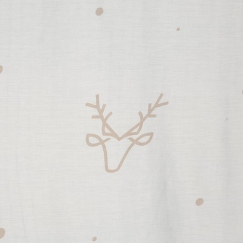 ŚWIĄTECZNY KOMPLET POŚCIELI BOSQUE 160 X 200 CM BIAŁY