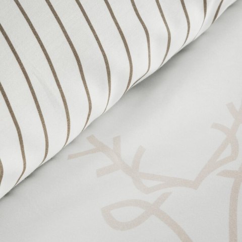 ŚWIĄTECZNY KOMPLET POŚCIELI BOSQUE 160 X 200 CM BIAŁY