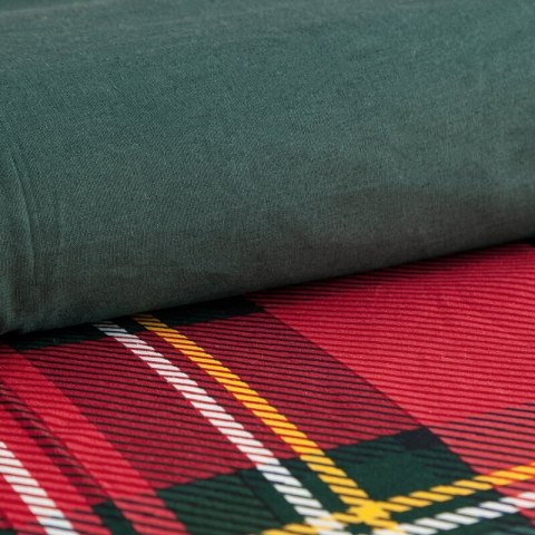 ŚWIĄTECZNY KOMPLET POŚCIELI JENNY 220 X 200 CM CZERWONY