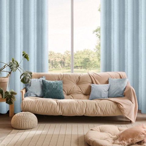 ZASŁONA GOTOWA VANI 140 X 250 CM BŁĘKITNY