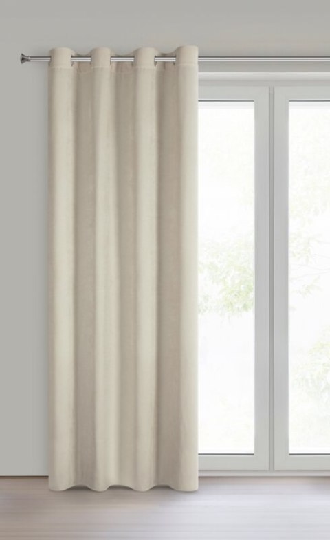 ZASŁONA GOTOWA VANI 140 X 250 CM JASNOBEŻOWY