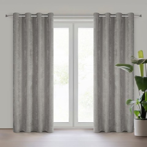 ZASŁONA GOTOWA VANI 140 X 250 CM SZARY