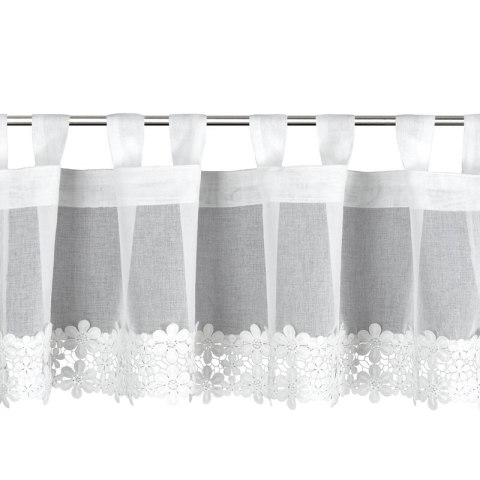 FIRANA GOTOWA KAJA NA SZELKACH 150 X 40 CM BIAŁY