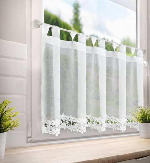 FIRANA GOTOWA KAJA NA SZELKACH 150 X 70 CM BIAŁY