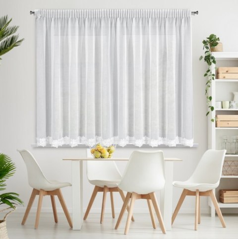 FIRANA GOTOWA KAJA NA TAŚMIE 350 X 155 CM BIAŁY