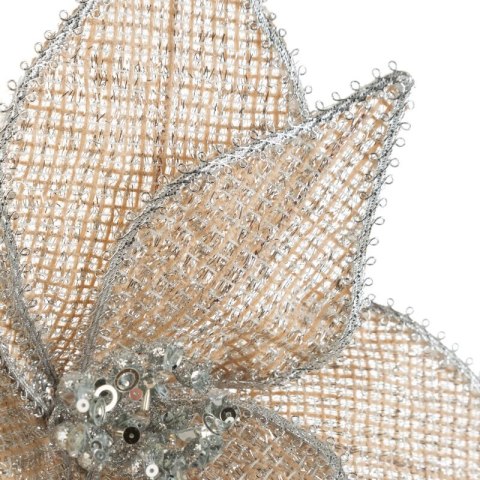 KWIAT ŚWIĄTECZNY 279 O 40 X 35 CM BEŻOWY