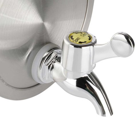 SŁÓJ SZKLANY 3,3l DO NAPOJÓW Z KRANIKIEM PŁASKI DO LODÓWKI 139837