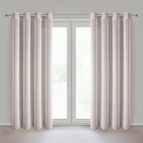 ZASŁONA GOTOWA ANGELICA 140 X 250 CM RÓŻOWY