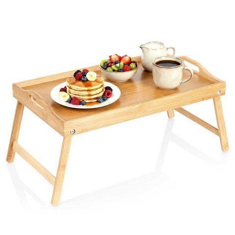BAMBUSOWY STOLIK ŚNIADANIOWY DO ŁÓŻKA POD LAPTOPA 139457