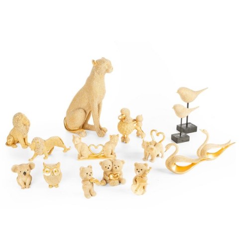 FIGURKA DEKORACYJNA ELDO 21 X 8 X 26 CM ZŁOTY