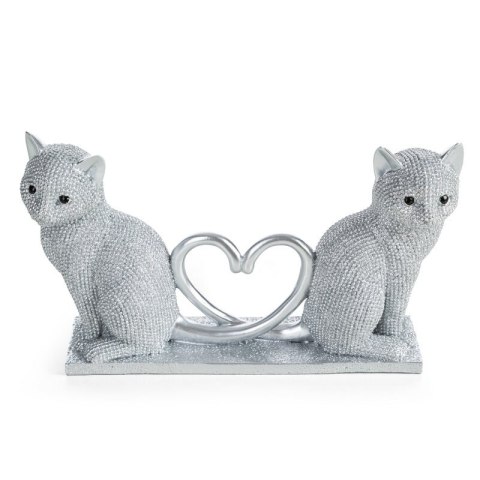 FIGURKA DEKORACYJNA ELDO 22 X 7 X 12 CM SREBRNY