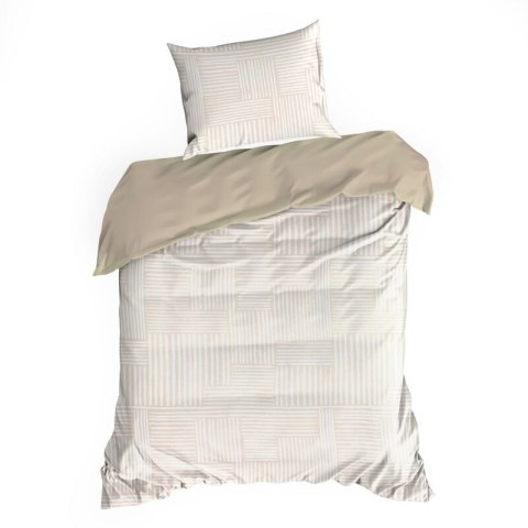 KOMPLET POŚCIELI SATYNOWEJ SPRING 80 140 X 200 CM BIAŁY