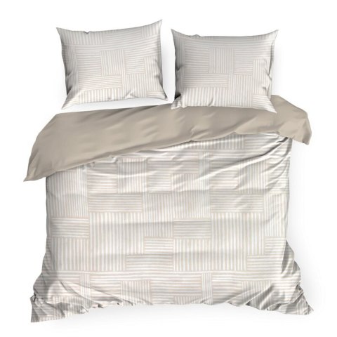 KOMPLET POŚCIELI SATYNOWEJ SPRING 80 220 X 200 CM BIAŁY