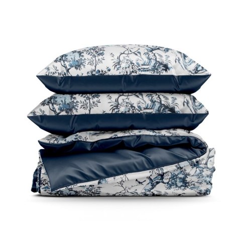 KOMPLET POŚCIELI SATYNOWEJ SPRING 86 140 X 200 CM BIAŁY