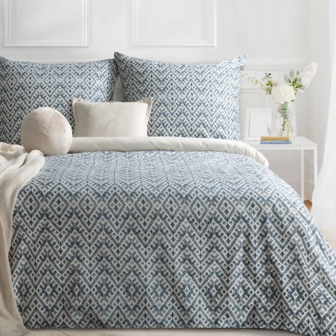 KOMPLET POŚCIELI SATYNOWEJ SPRING 98 220 X 200 CM GRANATOWY