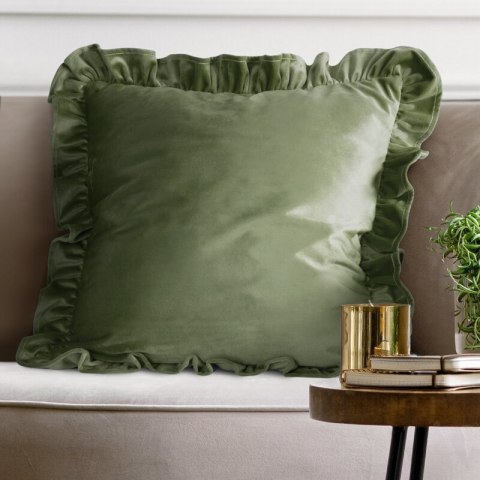 POSZEWKA BRENDA1 45 X 45 CM OLIWKOWY