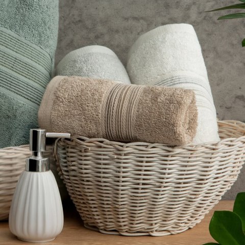 RĘCZNIK VERANO (03) 50 X 90 CM BEŻOWY