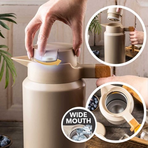 TERMOS DZBANEK KONFERENCYJNY NA KAWĘ HERBATĘ 2L KLAUSBERG KB-9014